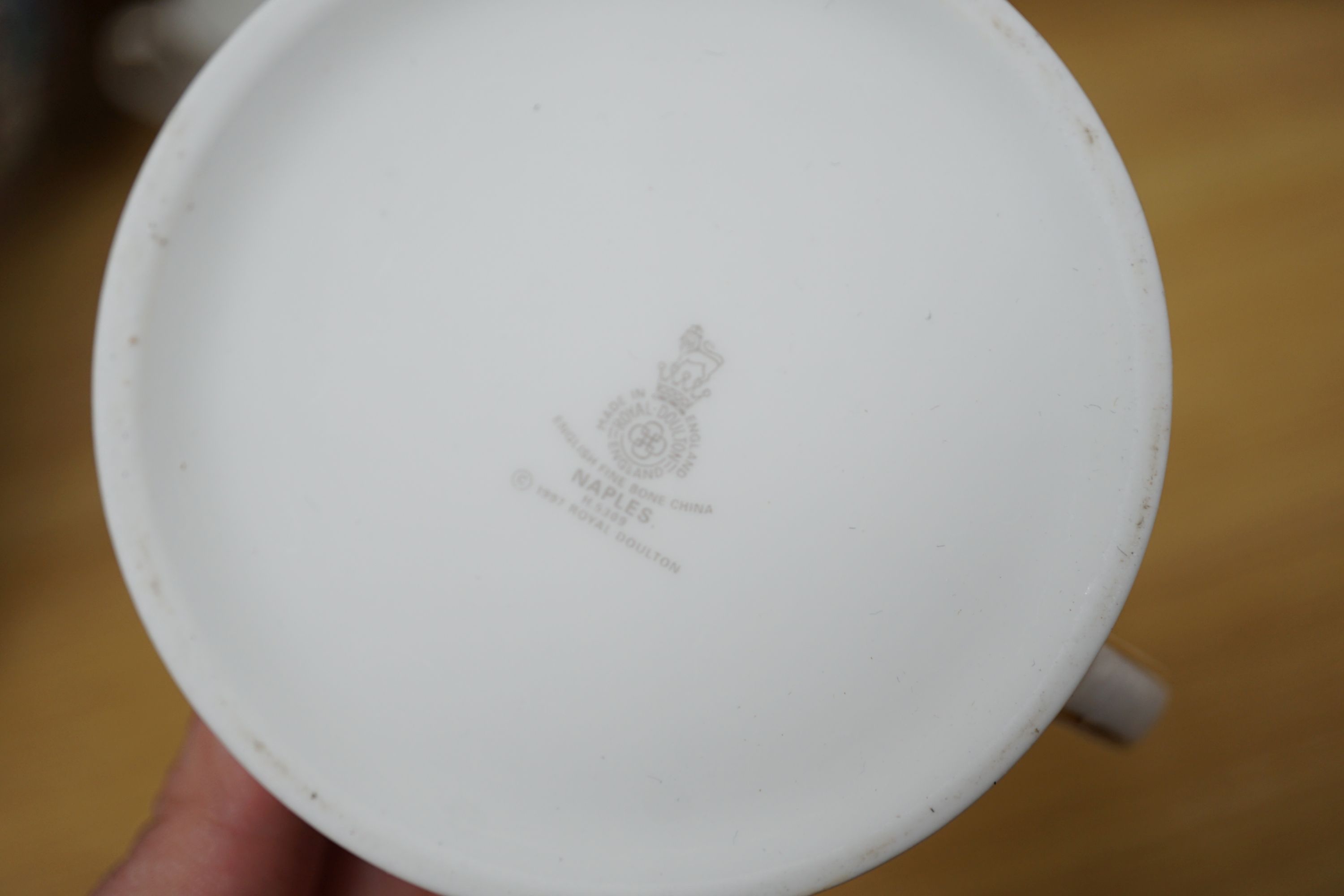 A Royal Doulton Naples pattern tea service